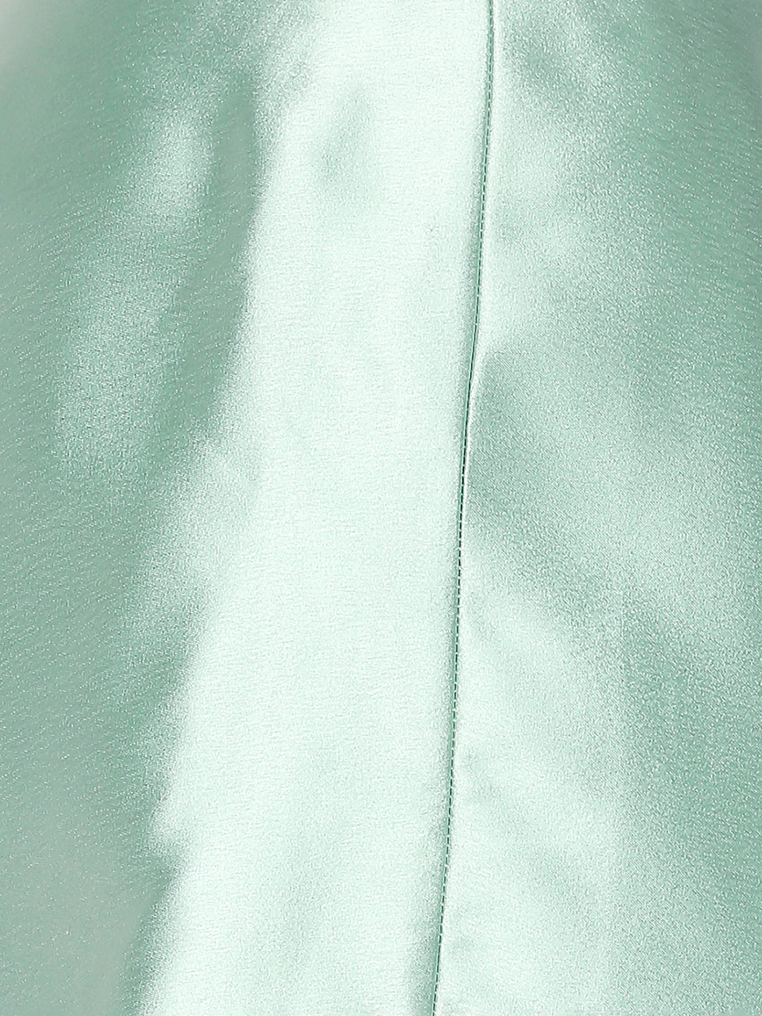 Jade Green Japan Satin Flared Mini Skirt