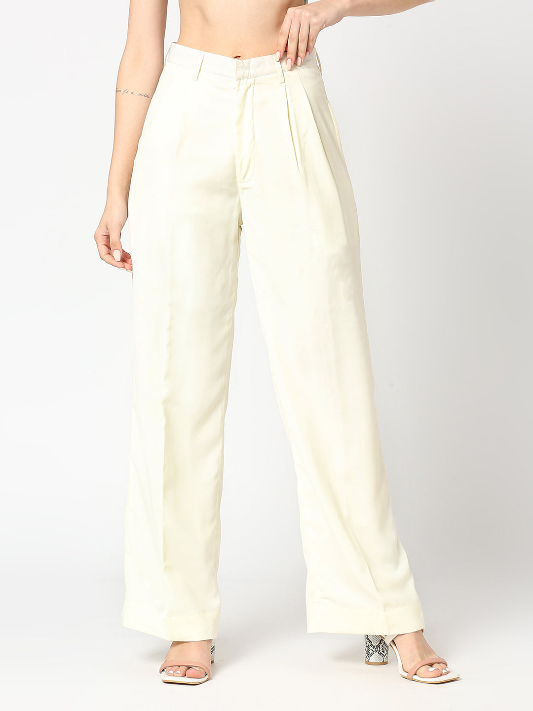 Off White Fiona High Waist Formal Pant